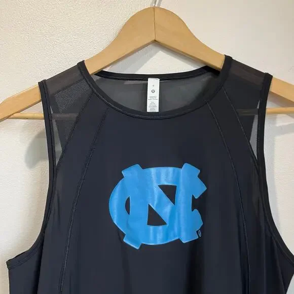Lululemon Sculpt Tank UNC North Carolina Logo Athletic Training Top Sz 8 - Picture 7 of 7